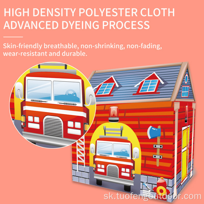 Animal Fire vianočné cukrovinky deti Play dom/stan